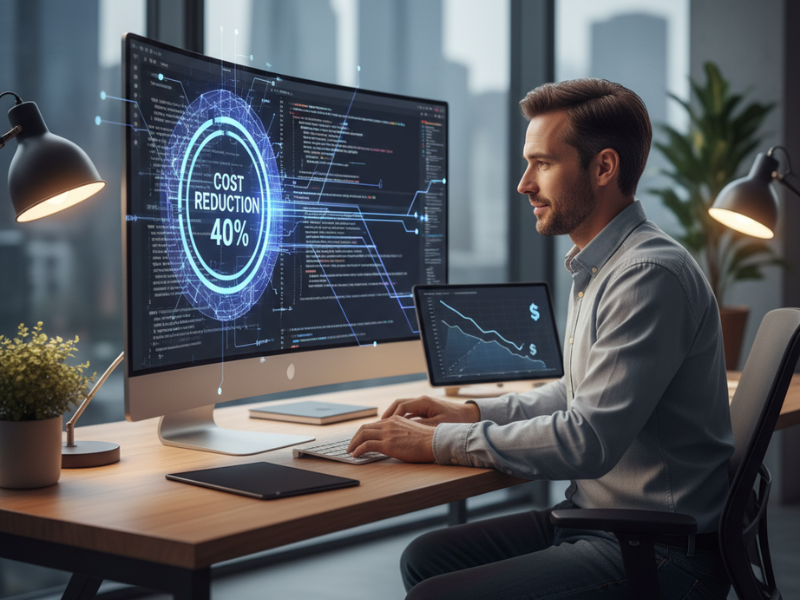 How AI is Reducing Software Development Costs by 40%