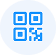 Digital QR menu icon